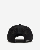 Cult of Individuality Cult x El Alfa Premium Flower 5 Panel A Frame Trucker Hat 625BC-CH112A Black 3