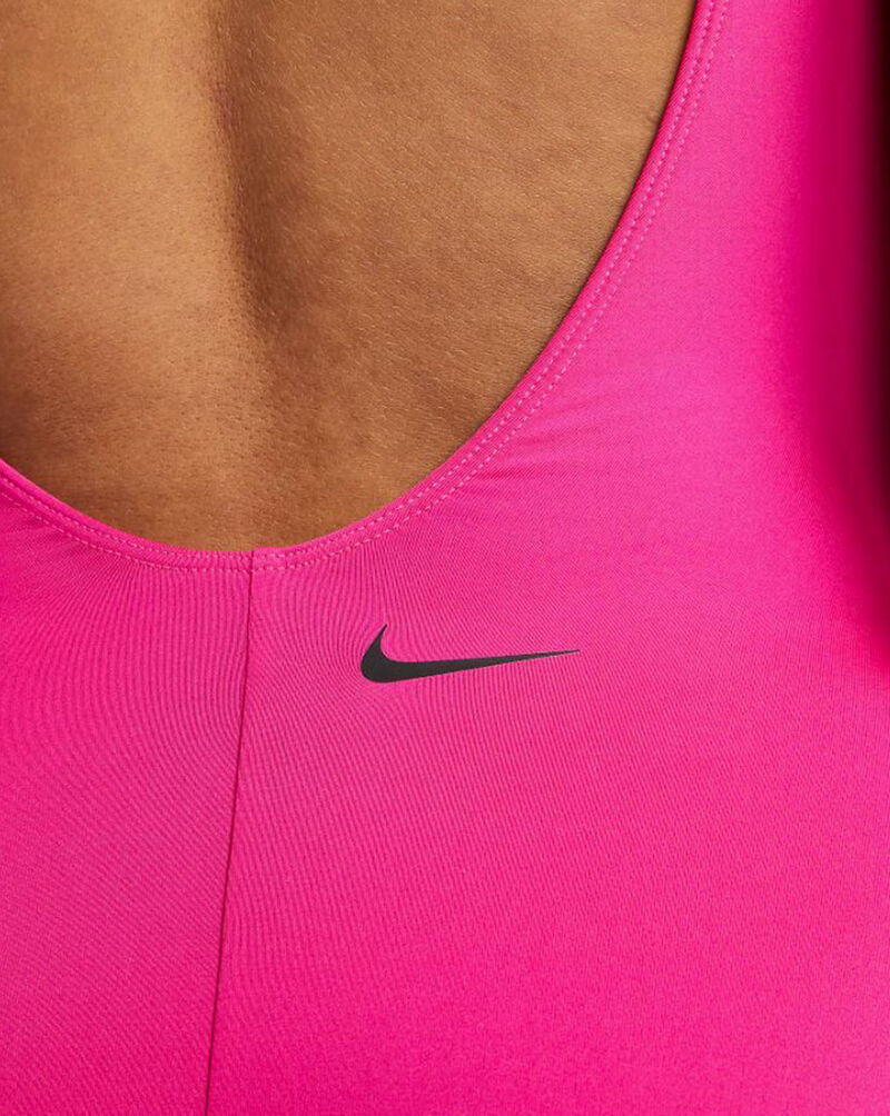 Shop Nike MultiLogo UBack Swimsuit NESSC250672 pink SNIPES USA