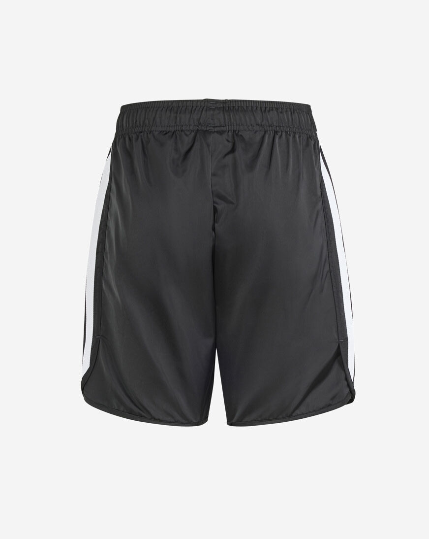 Shop adidas Grade School 3-Stripes Nylon Shorts IT7911 black