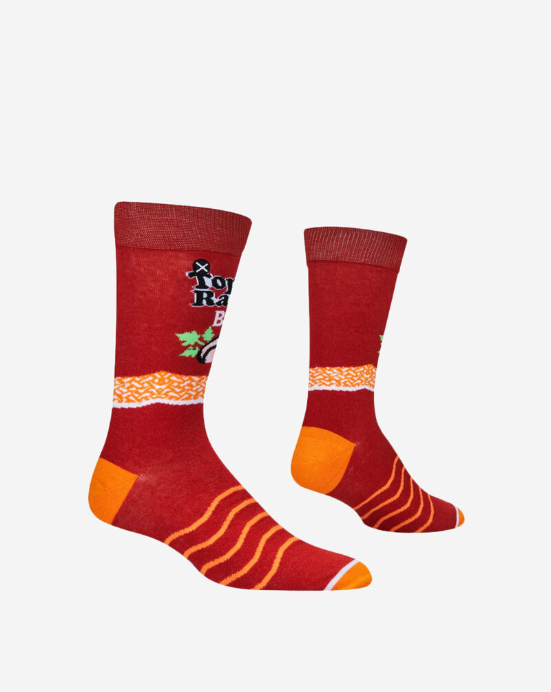 Odd Sox Top Ramen Beef Crew Socks (L) 35978MONCD Multi 4