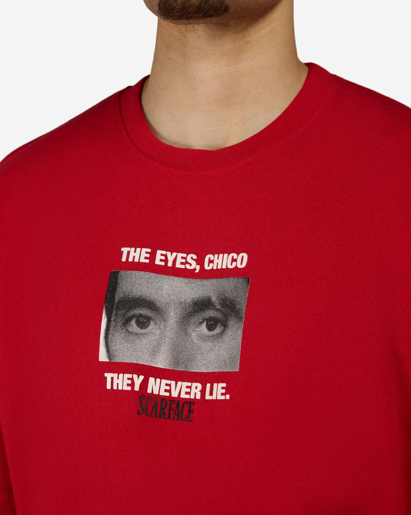 Reason Scarface Eyes Photo Tee SFS6TM-705JK Red 3