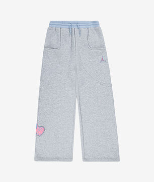 Big Kids' Blue Jeans and Bling Fleece Pants