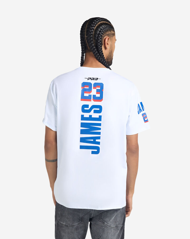 PRO STANDARD Philadelphia 76ers LeBron James #23 Tee BP71517842-WHT White 2