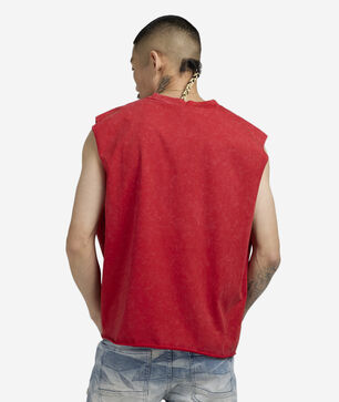 Crop Graphic Muscle Tank