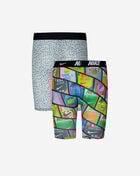 Big Kids' 2PK Printed Long Boxer Briefs