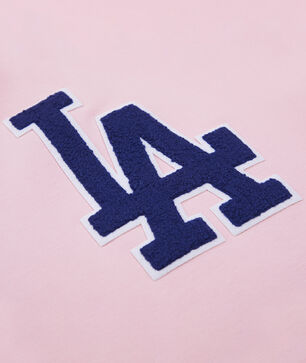 Los Angeles Dodgers Classic Chenille Double Knit Pull Over Hoodie