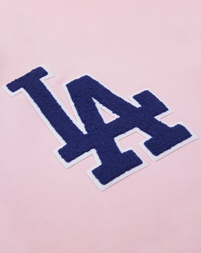 Los Angeles Dodgers Classic Chenille Double Knit Pull Over Hoodie