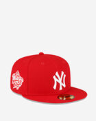 59Fifty New York Yankees World Series Sidepatch Grey Under Fitted Hat