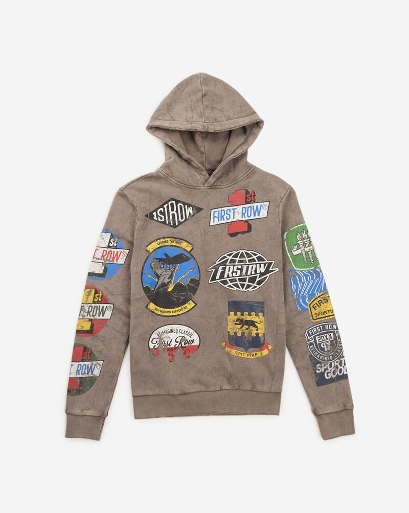 Kids' Multi Logo Hoodie
