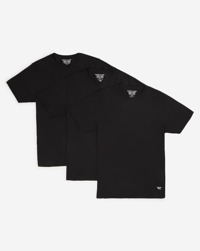 Paper Planes Essential 3-Pack Tee 200011-BLK Black 1