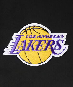 Los Angeles Lakers Retro Classic Fleece Cropped Pull Over Hoodie
