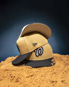 New Era 9Fifty Washington Nationals Gold A-Frame Snapback Hat 70948392 Gold 5