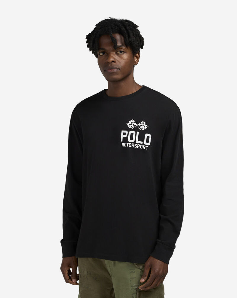 Polo Ralph Lauren RL Motorsport Graphic Tee 710972612001-BLK Black 1