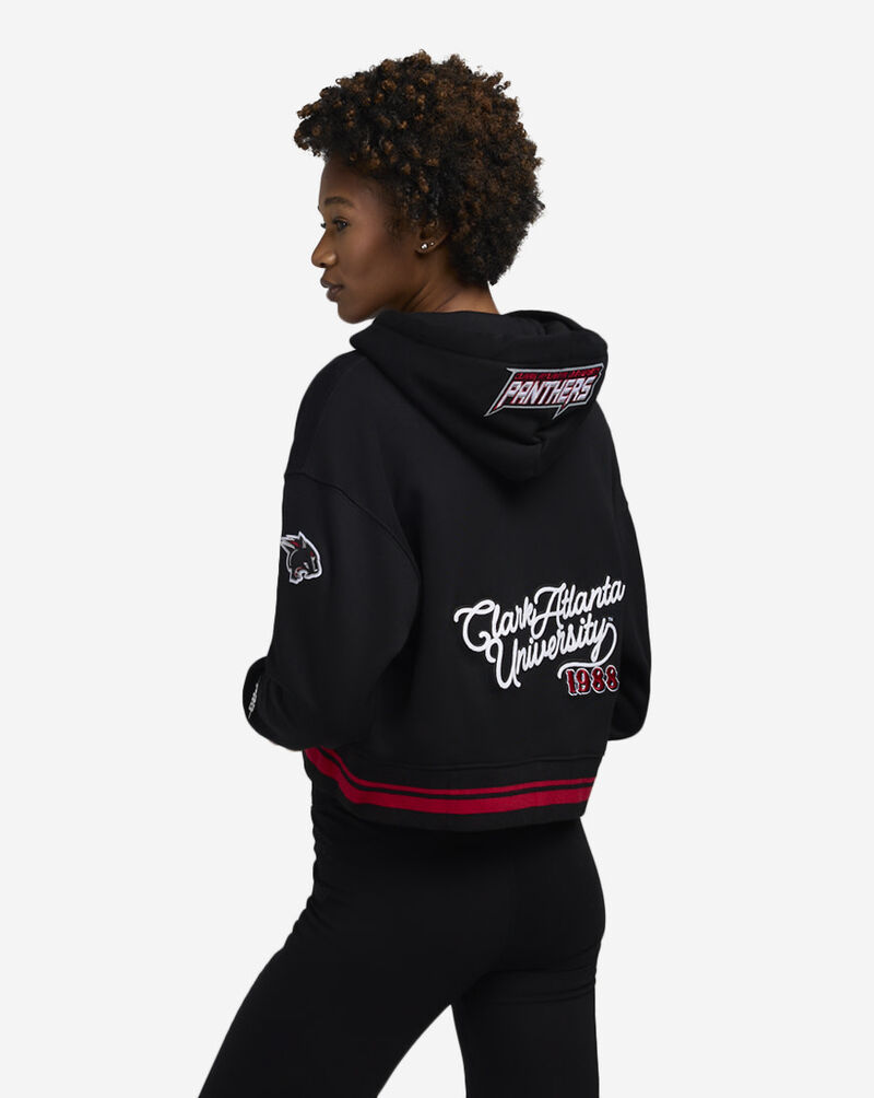 PRO STANDARD Clark Atlanta University Vintage Varsity Hoodie CCKC71731-BRK Black 2