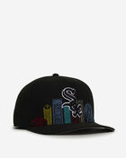 New Era 9Fifty Chicago White Sox Skyline A-Frame Snapback Hat 60967714 Black 1