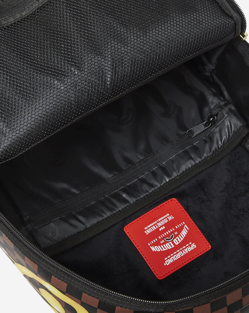 【Sprayground】Richie Rich Gold Sharkmouth DLXSVバックパック Shop Sprayground Richie Rich Gold Sharkmouth DLXSV Backpack