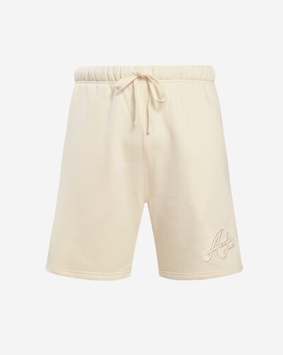 Atlanta Braves Neutral Fleece Short 