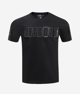 Detroit Lions Triple Black Tee
