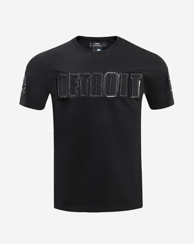 Detroit Lions Triple Black Tee