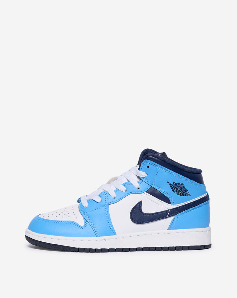 Jordan Big Kids' Air Jordan 1 Mid DQ8423-405 Blue 1