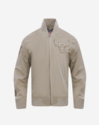 PRO STANDARD Chicago Bulls Neutral Twill Jacket BCB657089-TAU Beige 1