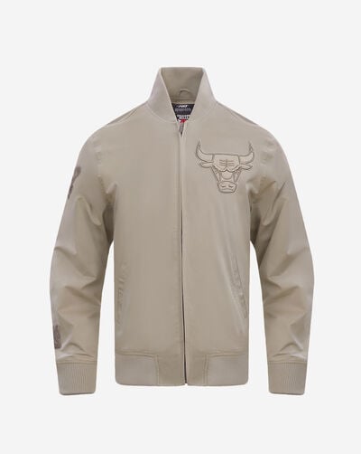 Chicago Bulls Neutral Twill Jacket Chicago Bulls Neutral Twill Jacket