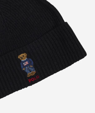 Solid Flag Bear Beanie