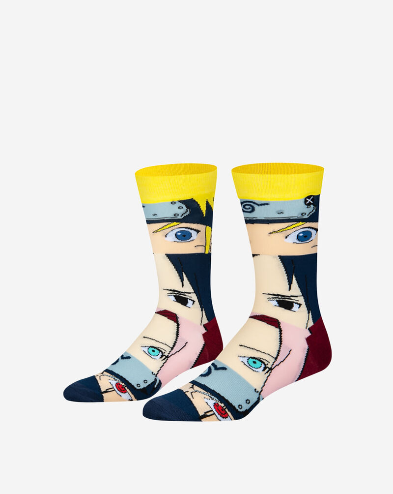Odd Sox Naruto Faces Mash Up Socks (L) 34892MONCD Multi 1