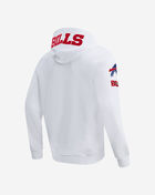 PRO STANDARD Buffalo Bills Chenille Double Knit Pull Over Hoodie FBB5410172-WHT White 3