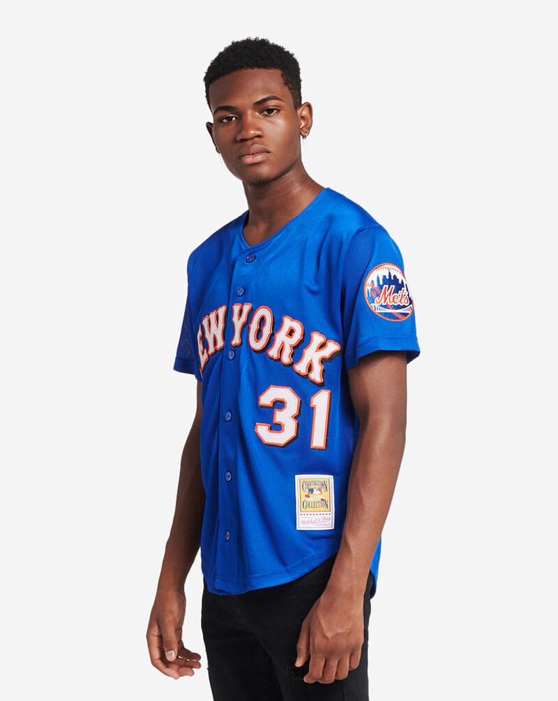 Mitchell  Ness New York Mets Mike Piazza 1999 Authentic Jersey ABBF3111-NYM99MPIROYA Blue 2