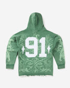 Smoke Rise Kids' Champion Fleece Hoodie BF026S468SN-VALLEY Green 3