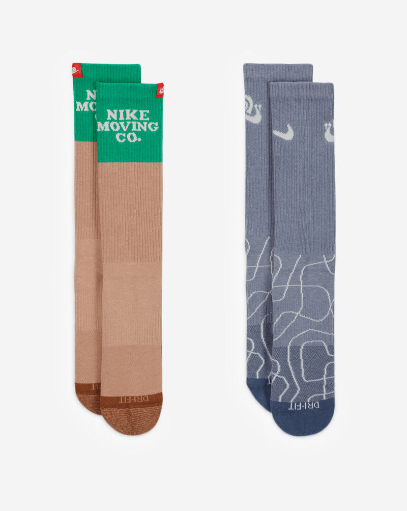 Shop Nike Move 2PK Crew Socks L DR9851901 multi SNIPES USA