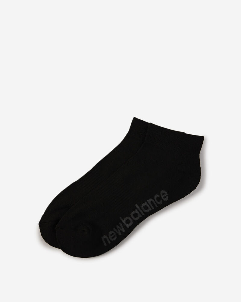 New Balance Athletic Logo Toe 6Pk Quarter Socks NBM231QT12-001 Black 3