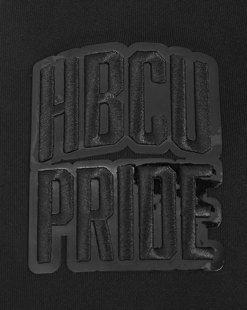 PRO STANDARD Clark Atlanta University Vintage Varsity Rib Fleece Pull Over Hoodie CCK571724-BRK Black 4