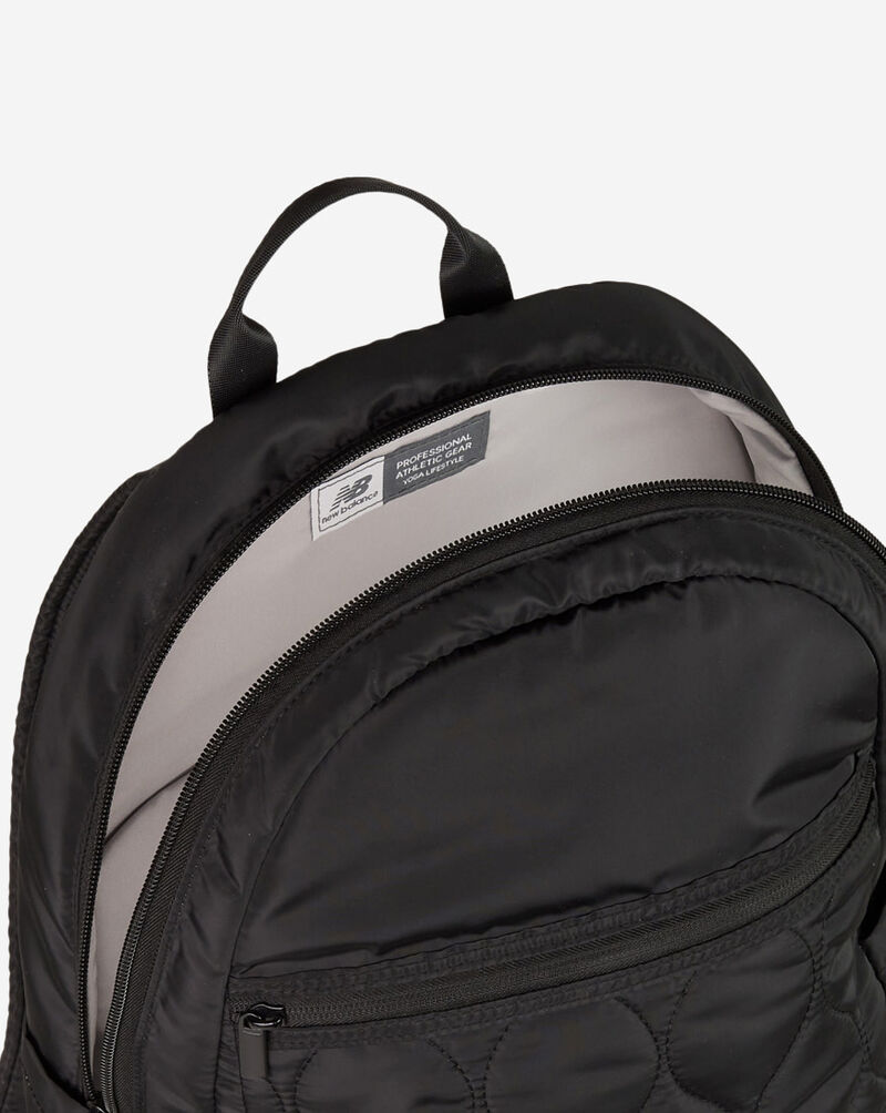 New Balance Quilt Backpack LAB23176 Black 2