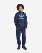 adidas Kids' Trefoil Hoodie  JV8651 Blue 4