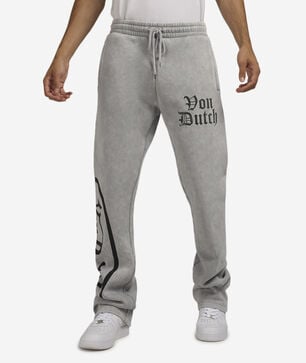 Printed Cross Fleece Pant