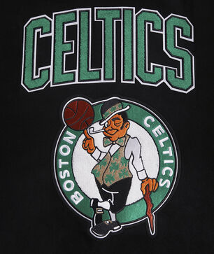 Boston Celtics Retro Classic Rib Wool Varsity Jacket