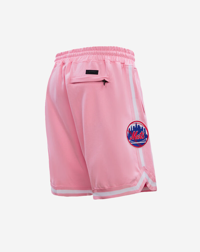 PRO STANDARD New York Mets Classic Chenille Double Knit Short LNM331584-PNK Pink 3