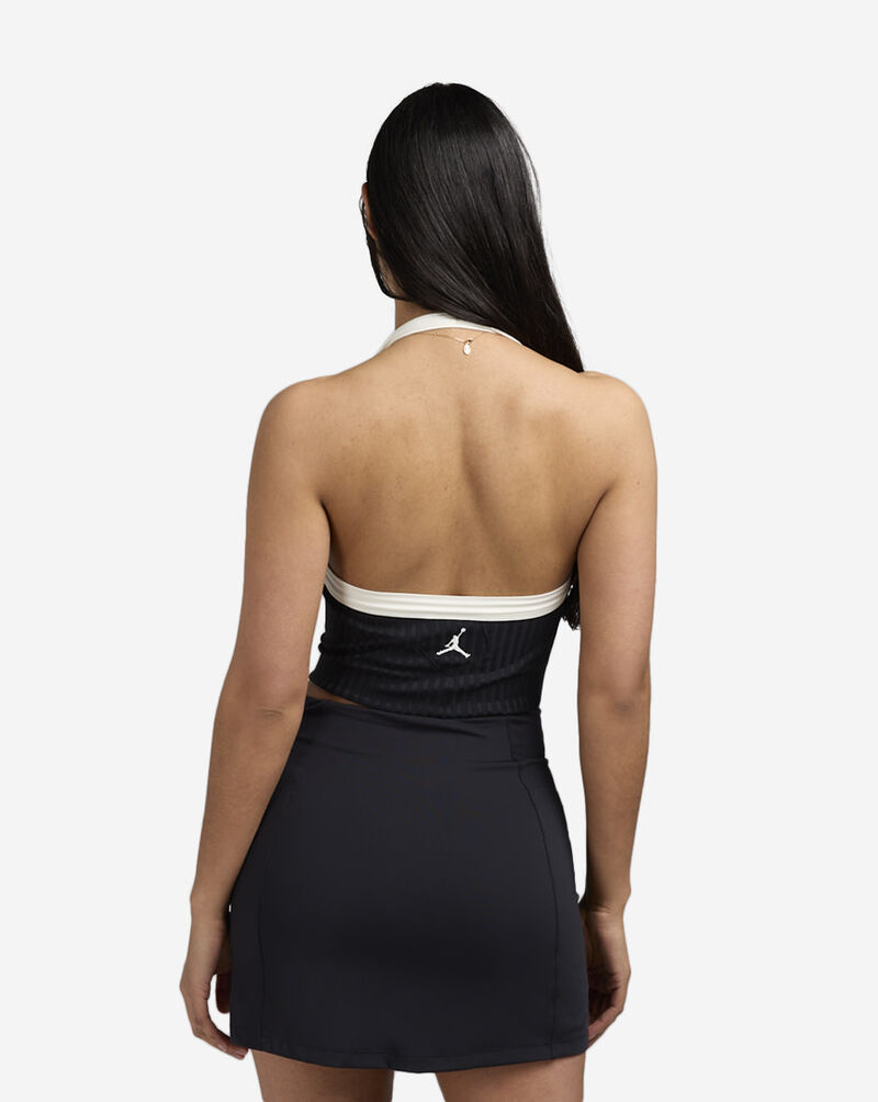 Jordan Poolside Halter Top HJ0052-010 Black 2