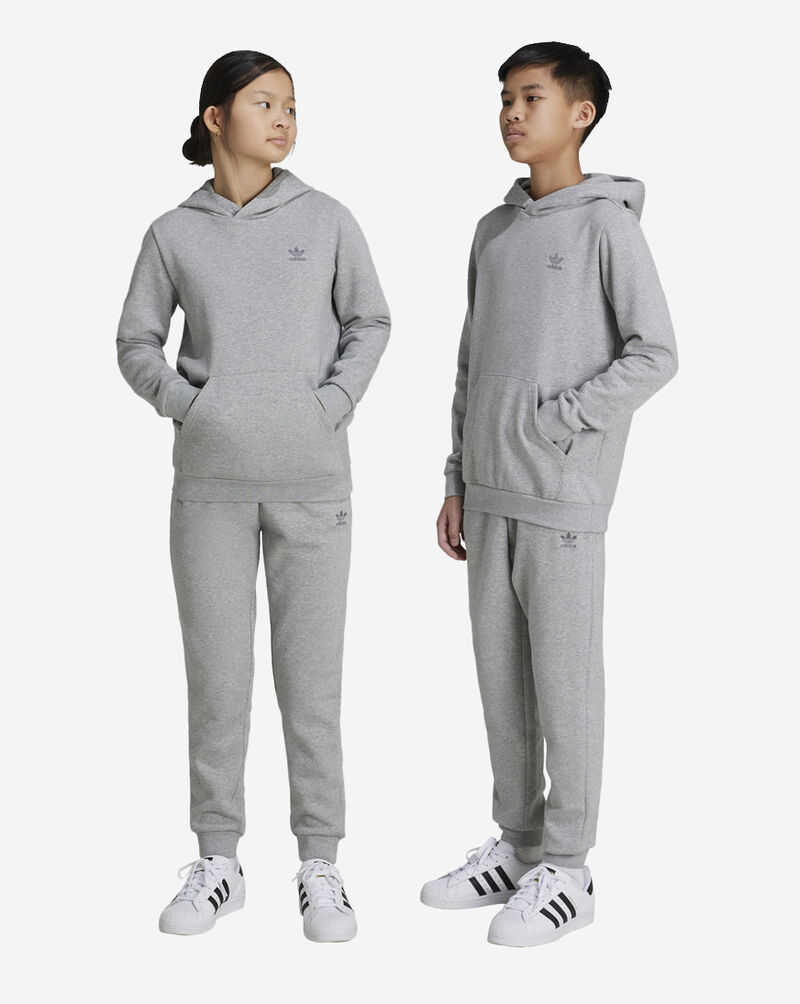 adidas Big Kids' Essential Fleece Pants IX5297 Grey 3