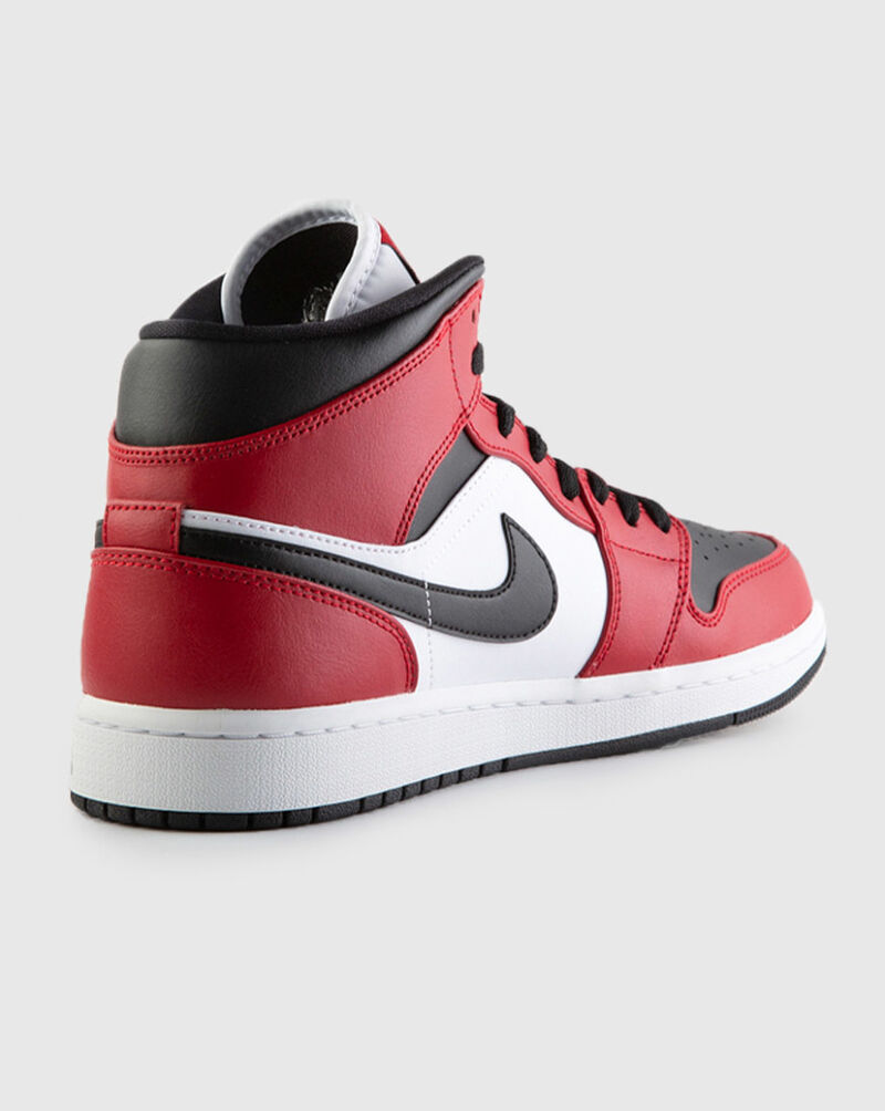 Jordan Air Jordan 1 Mid "Chicago Black Toe" 554724-069 Black 3