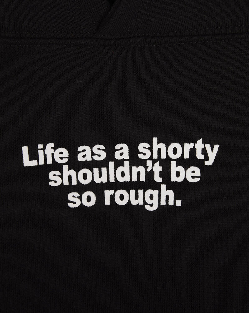 Little Giants Life as a Shorty Hoodie  TQ322004 Black 3