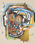 Grade School Skull Basquiat Tee
