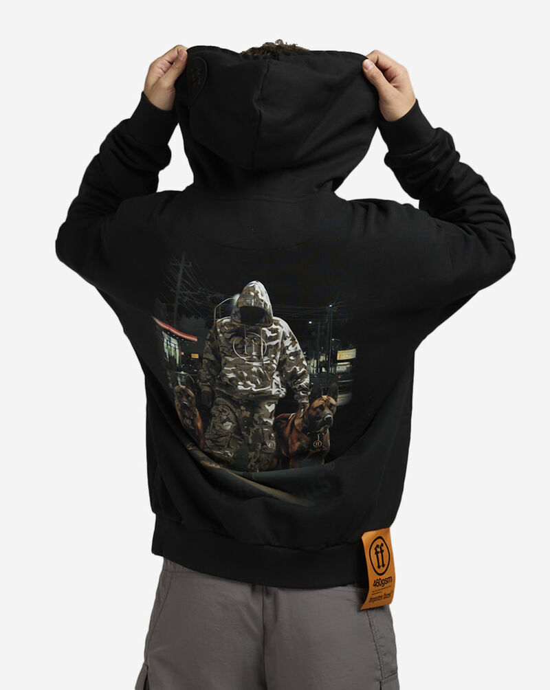 Forgotten Faces Forgotten Boys Hoodie FOFUS059-00007 Black 2