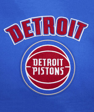 Detroit Pistons Retro Classic Rib Wool Varsity Jacket