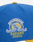 New Era 9Fifty Oakland As A-Frame Snapback Hat 71002390 Blue 2