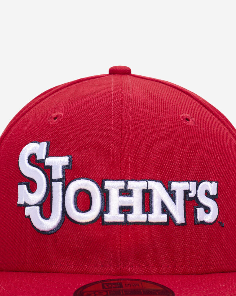 New Era 59Fifty St. Johns University Logo Fitted Hat 70894088 Red 2