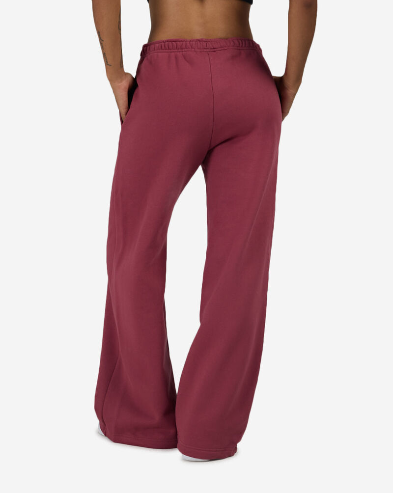 Nike Studio Fleece Medium Weight Mid-Rise Wide-Leg Pants IU1958-654 Pink 2
