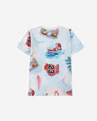 Jordan Big Kids' AOP Flamingo Tee 95D844-001 White 3